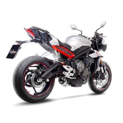 Leo Vince LV One Evo Stainless Steel | Slip-On Exhaust For Triumph Triple 765 S/R/RS '17-19