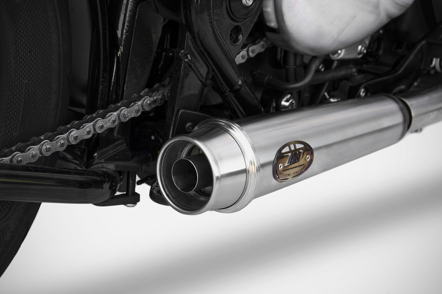 ZARD Low Stainless Slip-ons for Triumph Bobber 1200 (2016+)