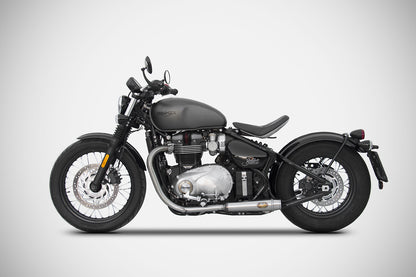 ZARD Low Stainless Slip-ons for Triumph Bobber 1200 (2016+)