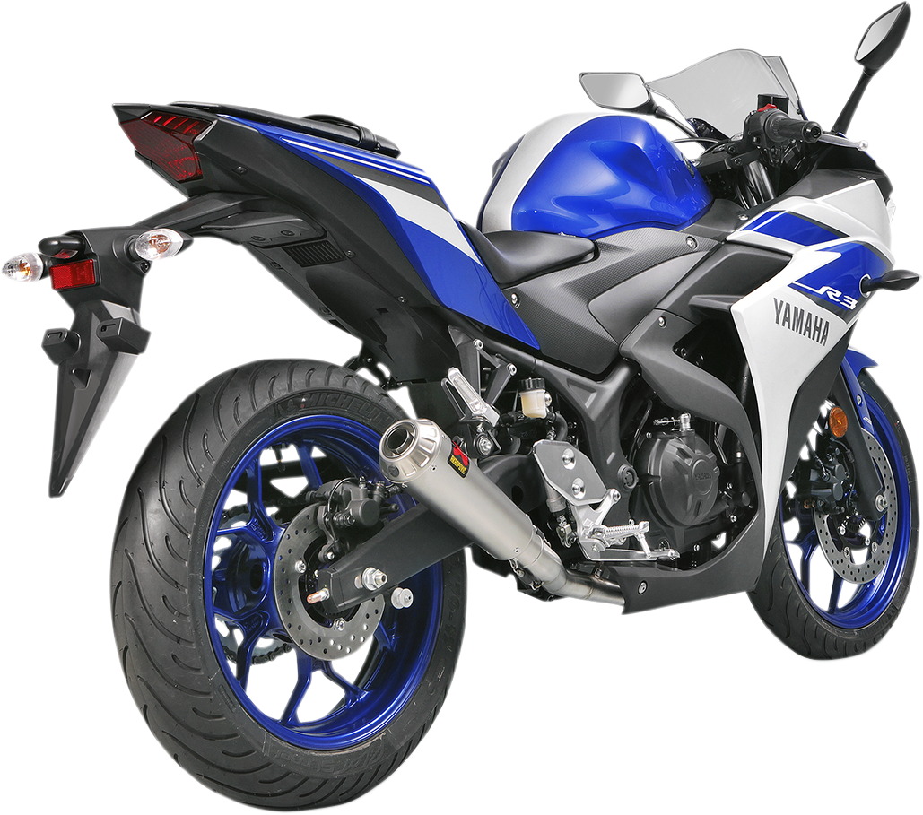 AKRAPOVIC Race Exhaust - Stainless Steel S-Y2R1-CUBSS