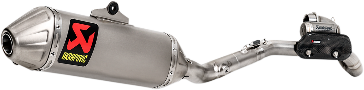 AKRAPOVIC Evolution Exhaust - Titanium S-K4MET8-BNTA