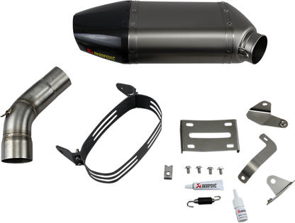 AKRAPOVIC Muffler - Titanium S-K6SO5-HACT