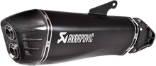 AKRAPOVIC Black Titanium Muffler - Ninja H2 SX S-K10SO21-HRAABL