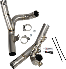 AKRAPOVIC 4-into-2-into-2 Collector - Titanium C-Y17SO1T/1
