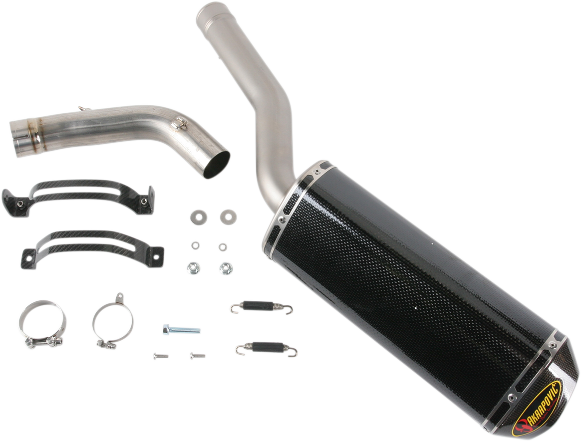 AKRAPOVIC Slip-On Line Muffler - Carbon Fiber S-S6SO5-TC