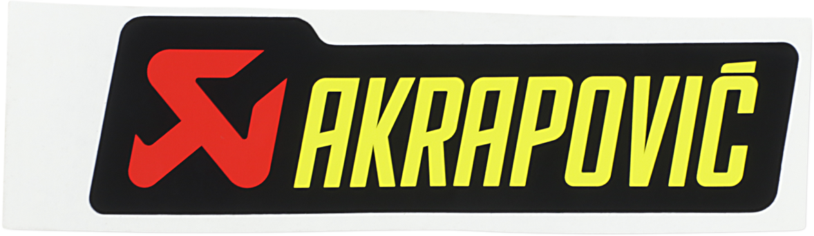 AKRAPOVIC Replacement Sticker P-HST2AL