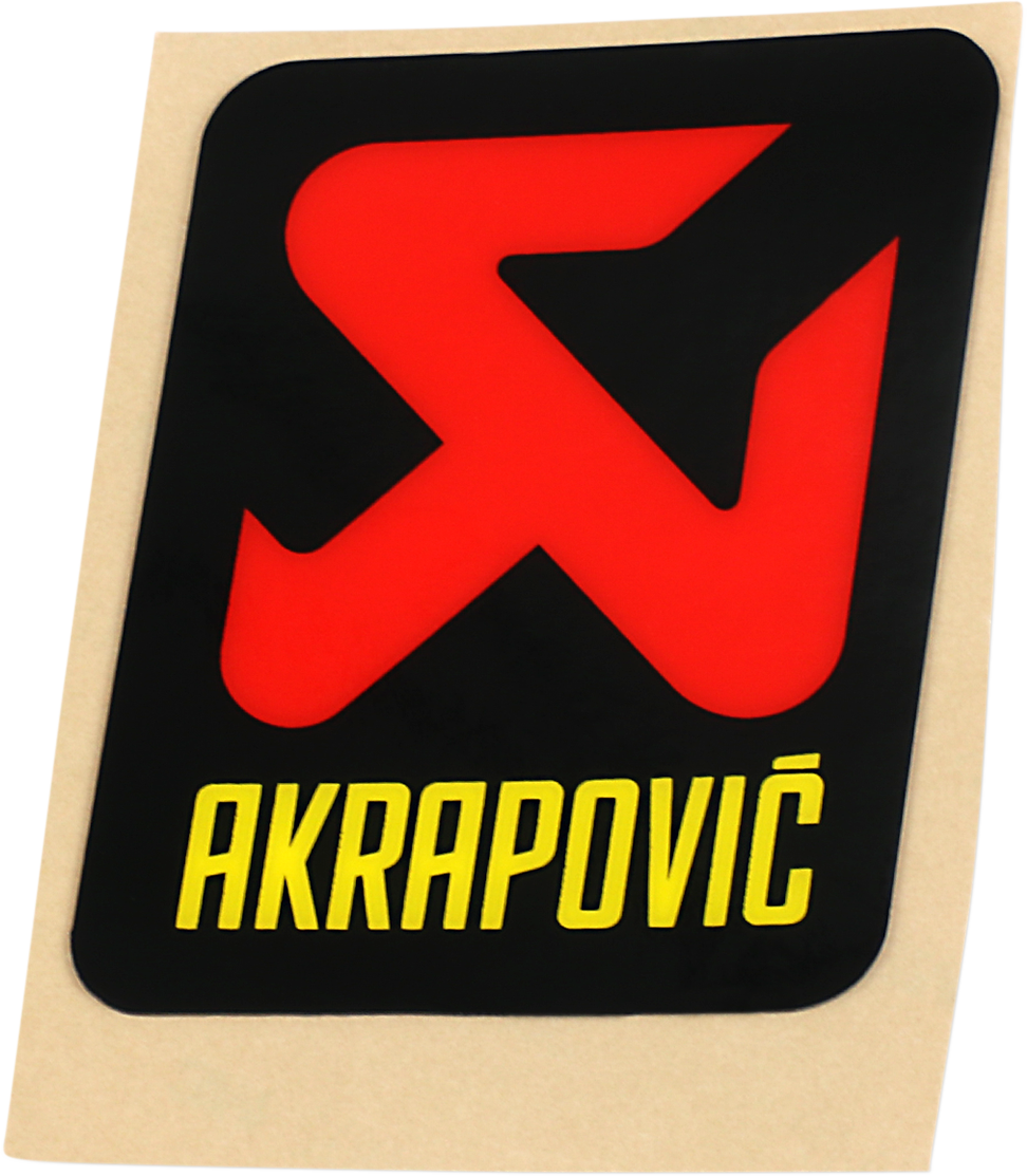 AKRAPOVIC Replacement Sticker P-VST4PO