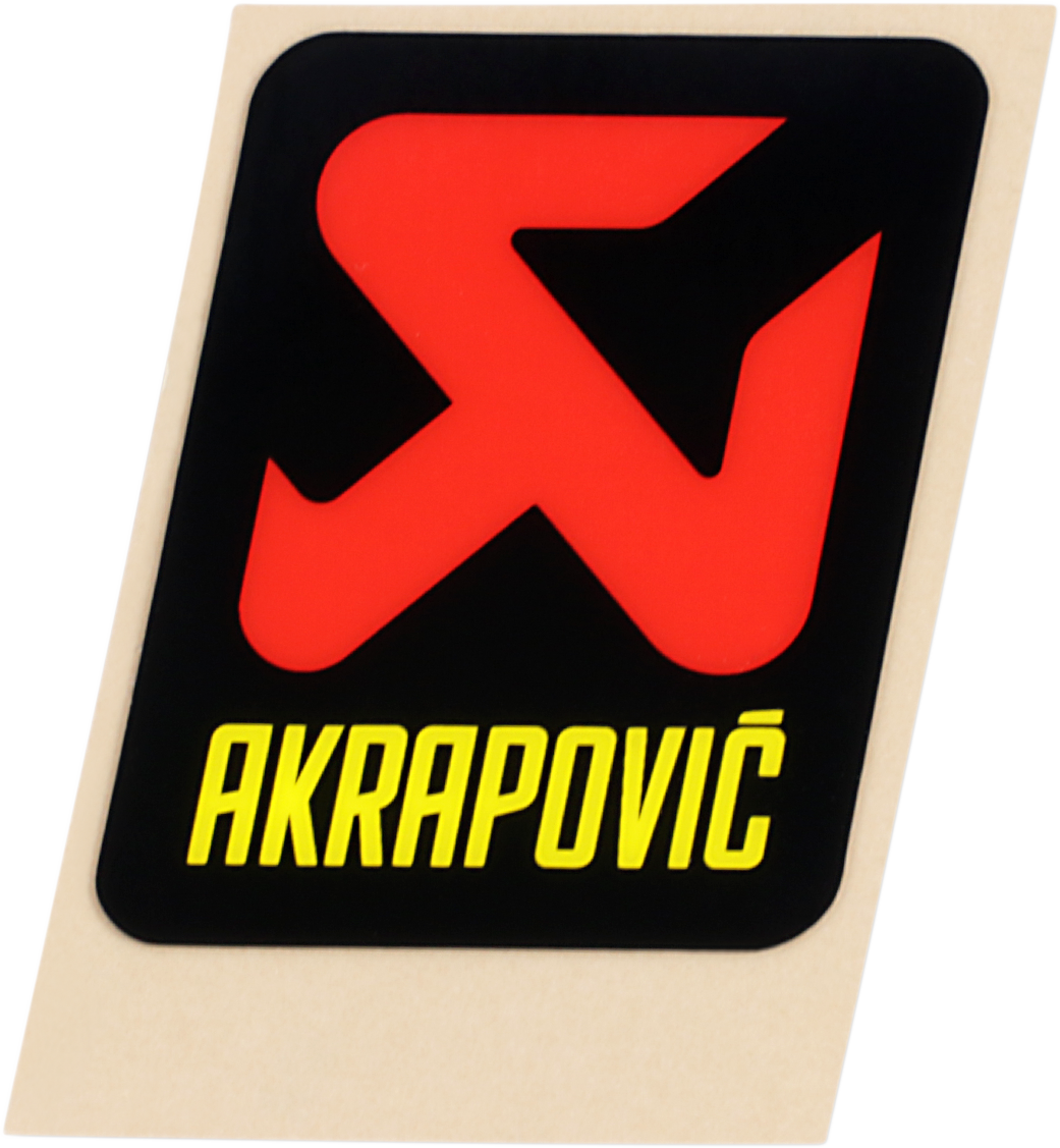 AKRAPOVIC Replacement Sticker P-VST3PO