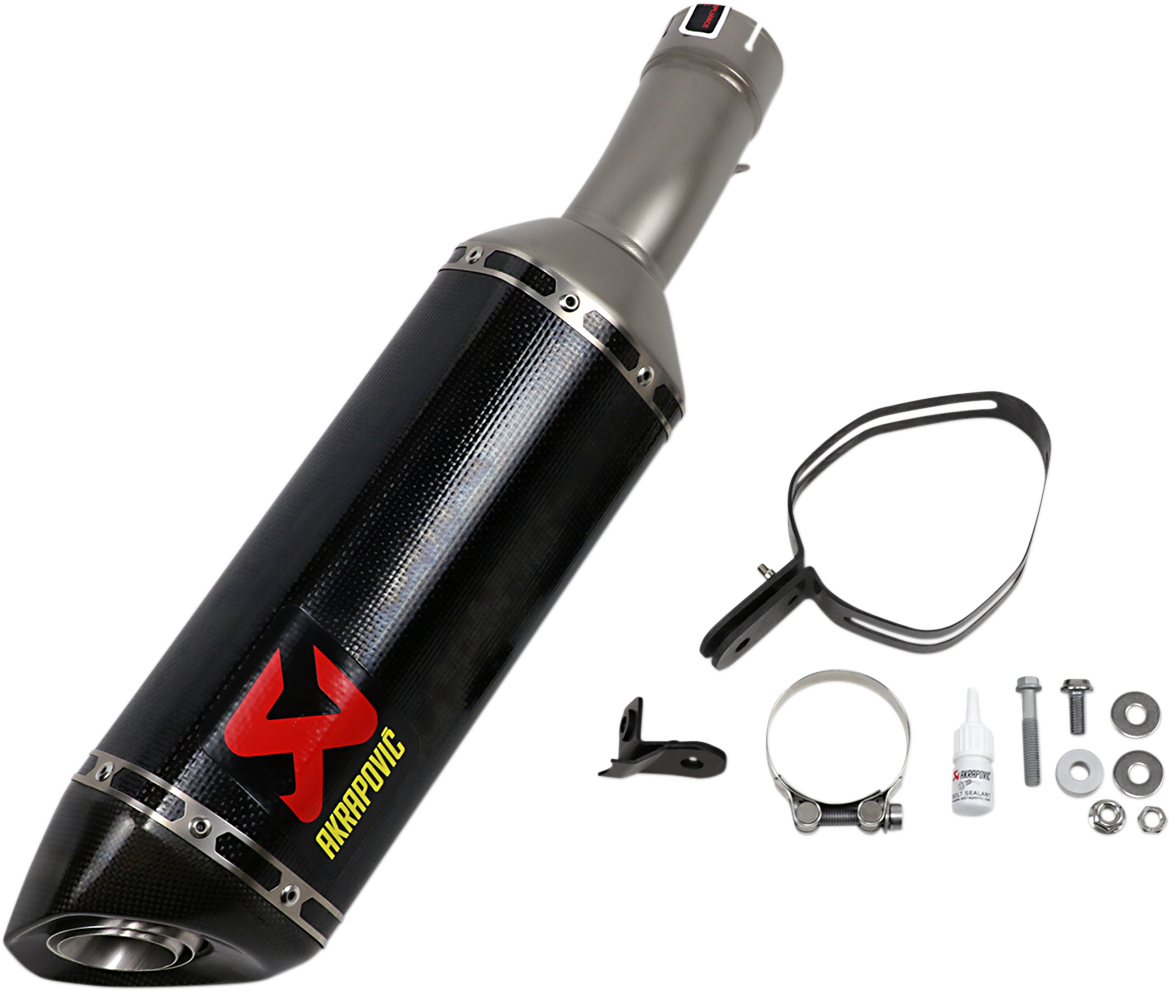 AKRAPOVIC Slip-On Line Muffler - Carbon Fiber - S1000RR S-B10SO10-ZC