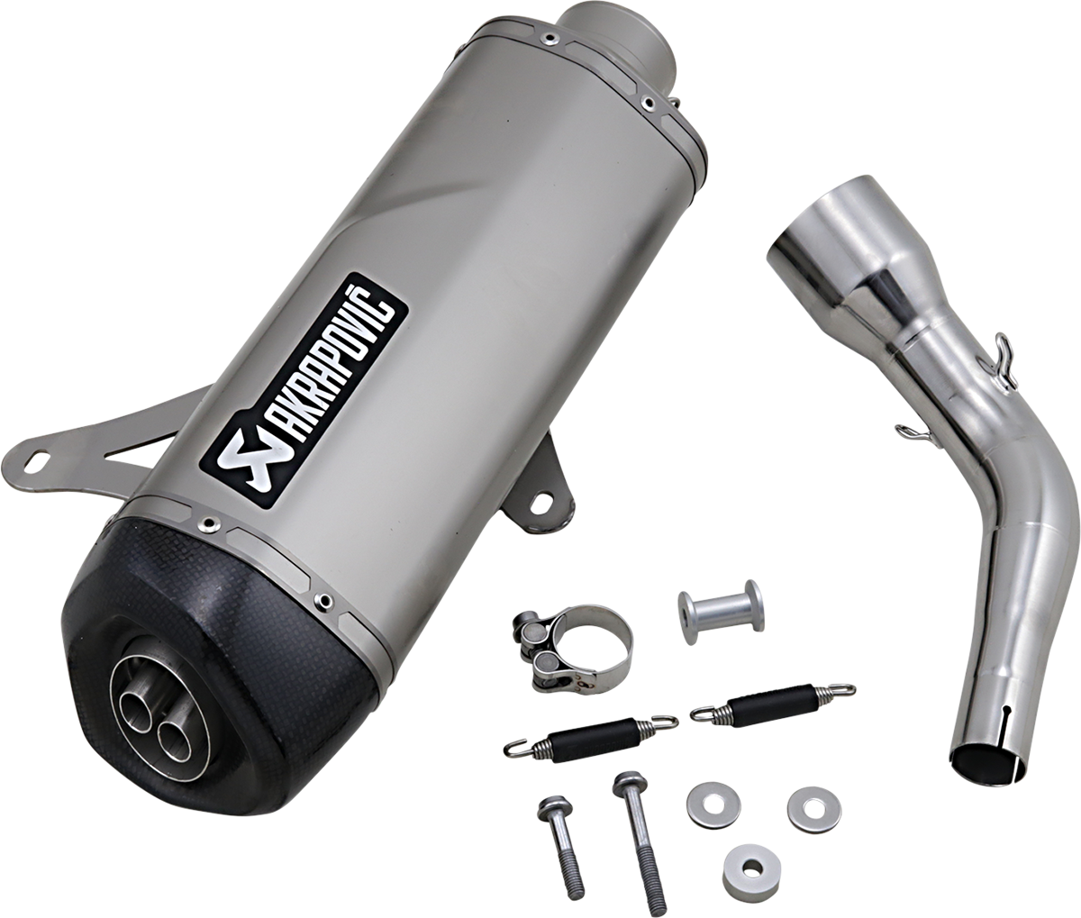 AKRAPOVIC Muffler - Stainless Steel S-VE3SO9-HRSS