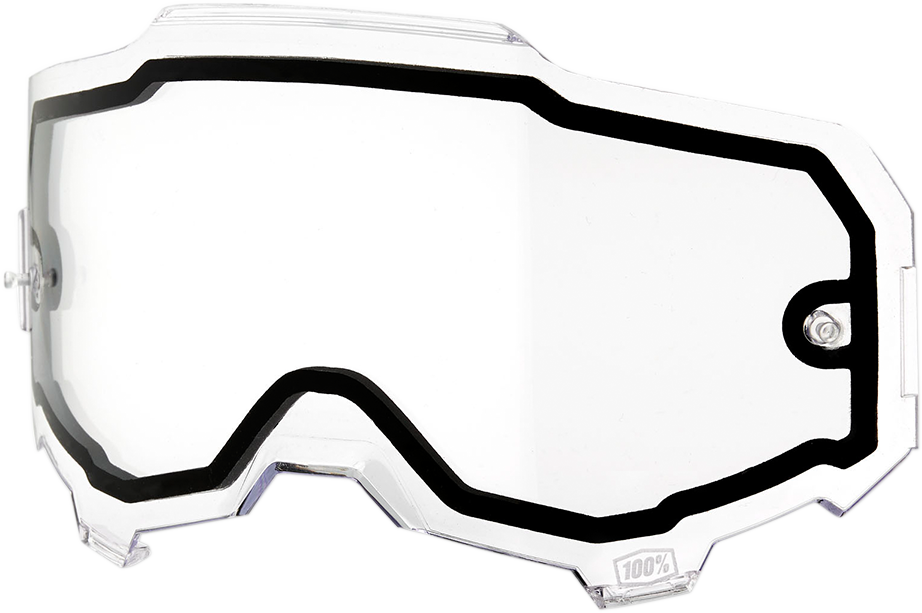 100% Armega Dual Lens - Dual Pane - Clear 59051-00001