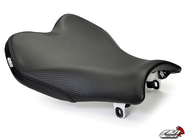 LUIMOTO (Baseline) Rider Seat Cover for the SUZUKI GSX-R1000 (09-16)