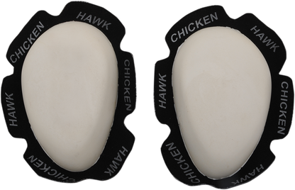 CHICKEN HAWK RACING Knee Sliders - White KS-WHT