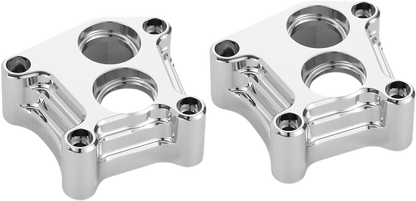 ARLEN NESS Lifter Block Covers - 10 Gauge - Chrome 12-572