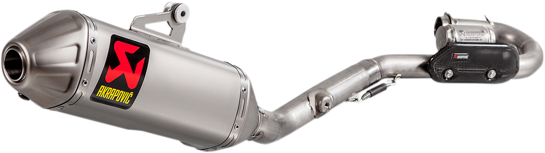 AKRAPOVIC Evolution Exhaust - Titanium S-S4MET11-BNTA