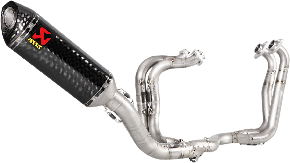 AKRAPOVIC Evolution Exhaust - Titanium/Carbon Fiber S-A10E8-RC