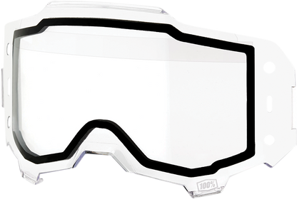 100% Armega Forecast Lens - Dual Pane - Clear 59064-00001