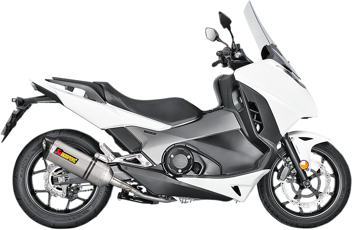 AKRAPOVIC Slip-On Line Muffler - Titanium/Carbon FIber S-H7SO2-HRT