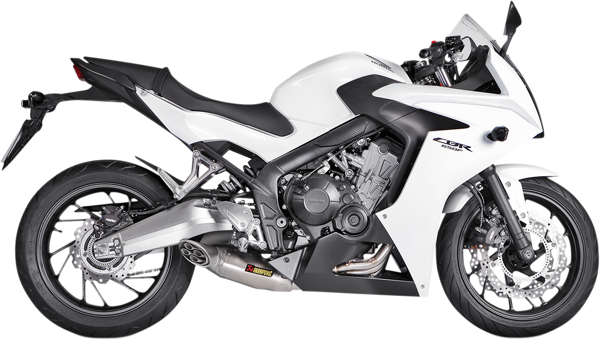 AKRAPOVIC Race Exhaust - Titanium S-H6R12-HAFT