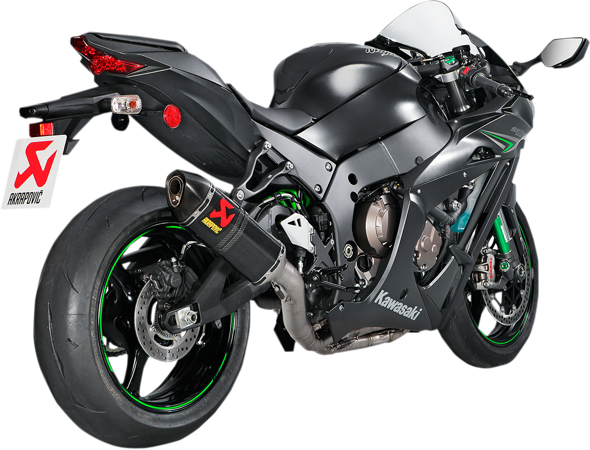 AKRAPOVIC Race Exhaust - Carbon Fiber S-K10R9-ZC