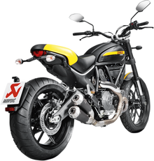 AKRAPOVIC Ducati Scrambler Titanium Muffler S-D8SO4-CUBTBL/1