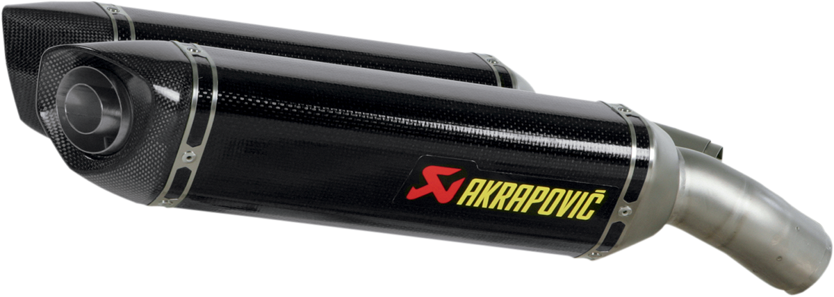 AKRAPOVIC Mufflers - Carbon Fiber S-D10SO3-ZC