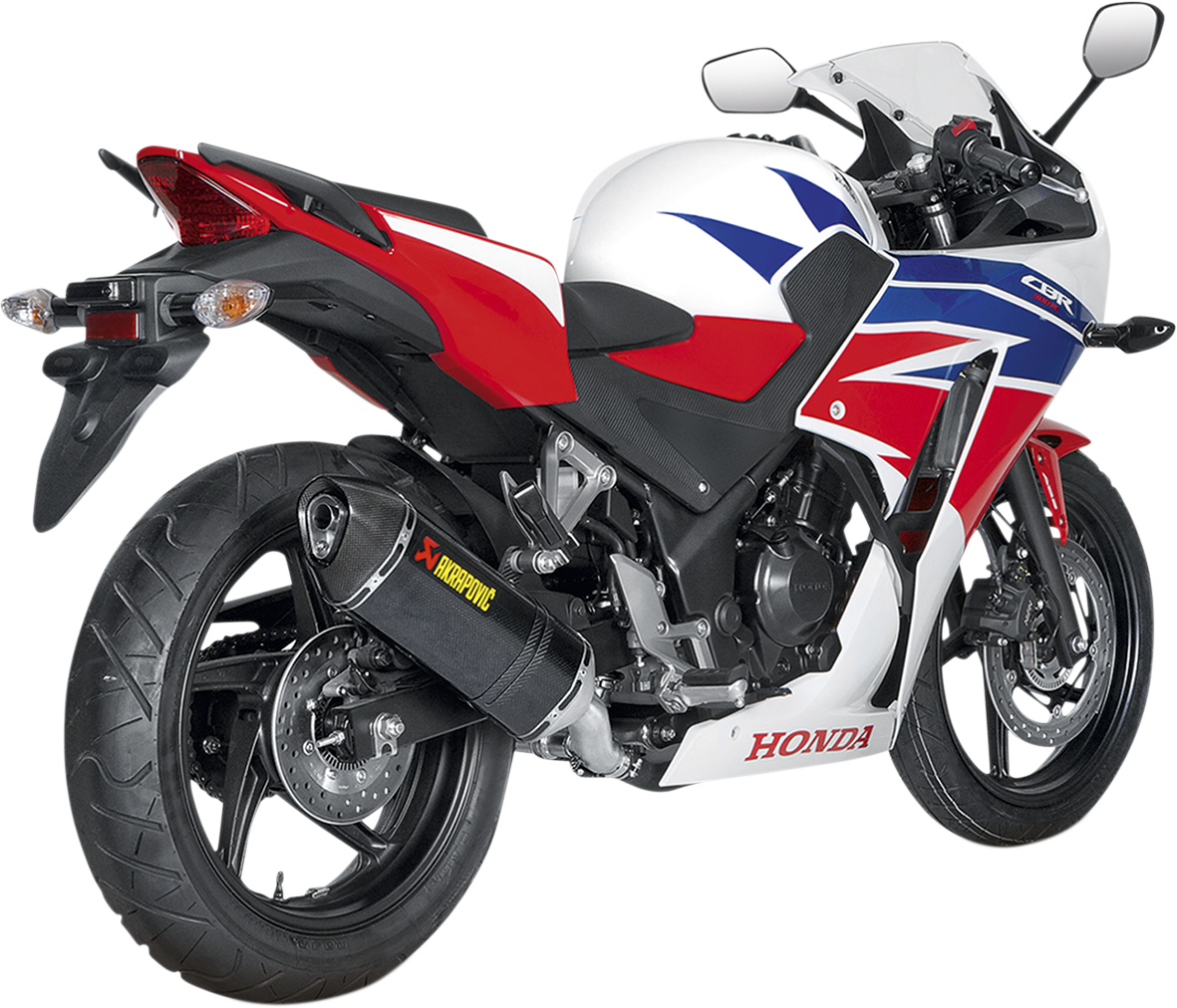 AKRAPOVIC Slip-On Line Muffler - Carbon Fiber S-H3SO3-RC
