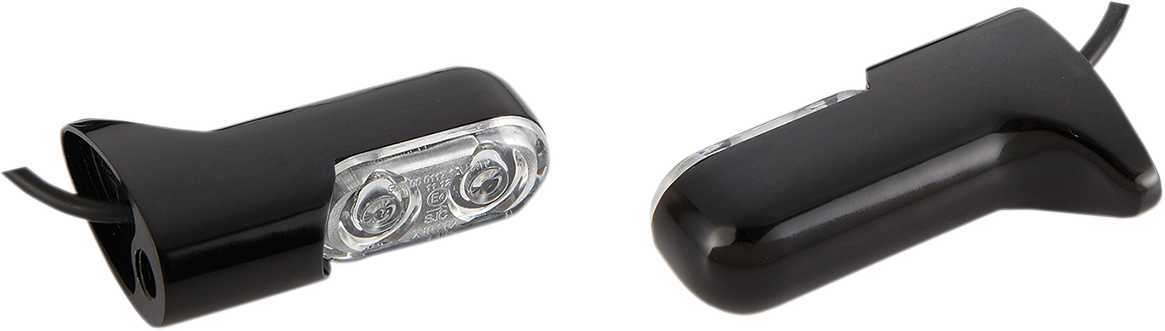 ARLEN NESS Marker Lights - Red/Rear - Black 12-741