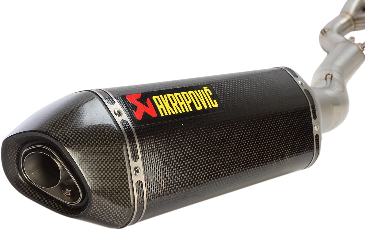 AKRAPOVIC Race Exhaust - Stainless Steel/Carbon Fiber S-S13R2-RC