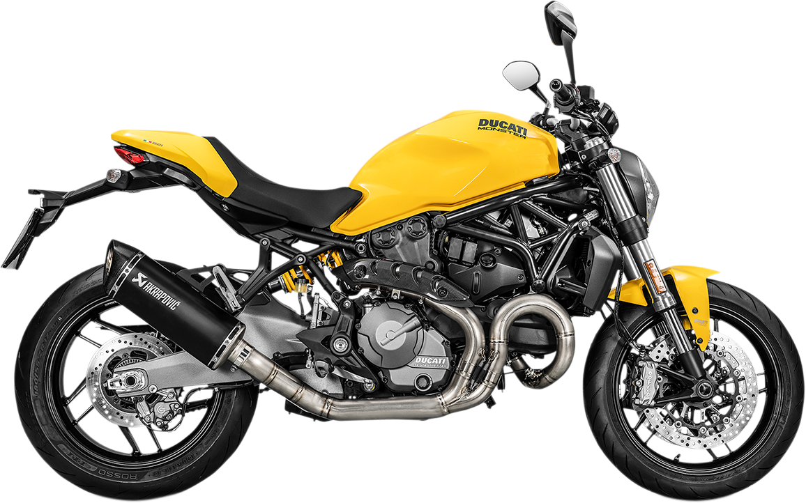 AKRAPOVIC Muffler - Titanium S-D12SO8-RTBL