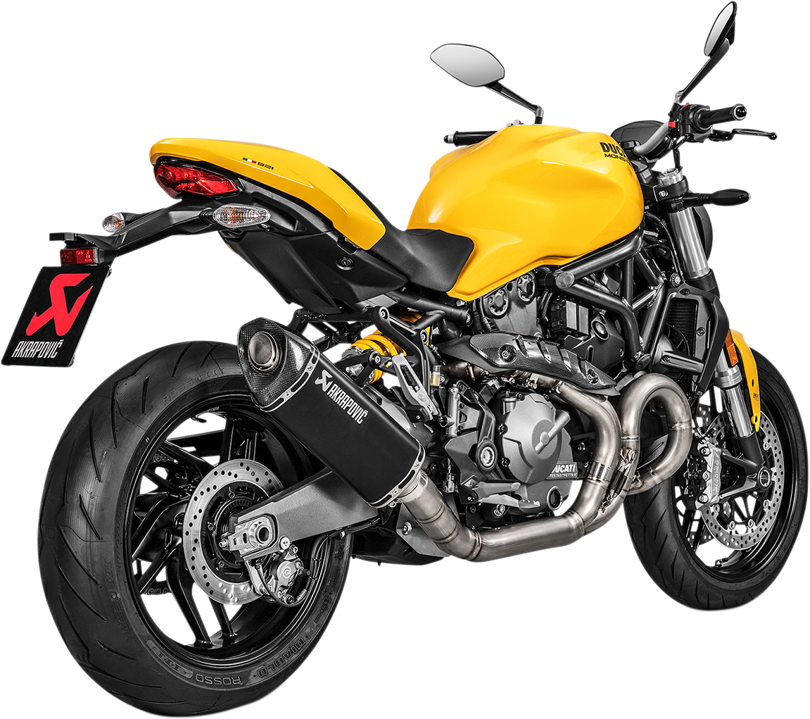 AKRAPOVIC Muffler - Titanium S-D12SO8-RTBL