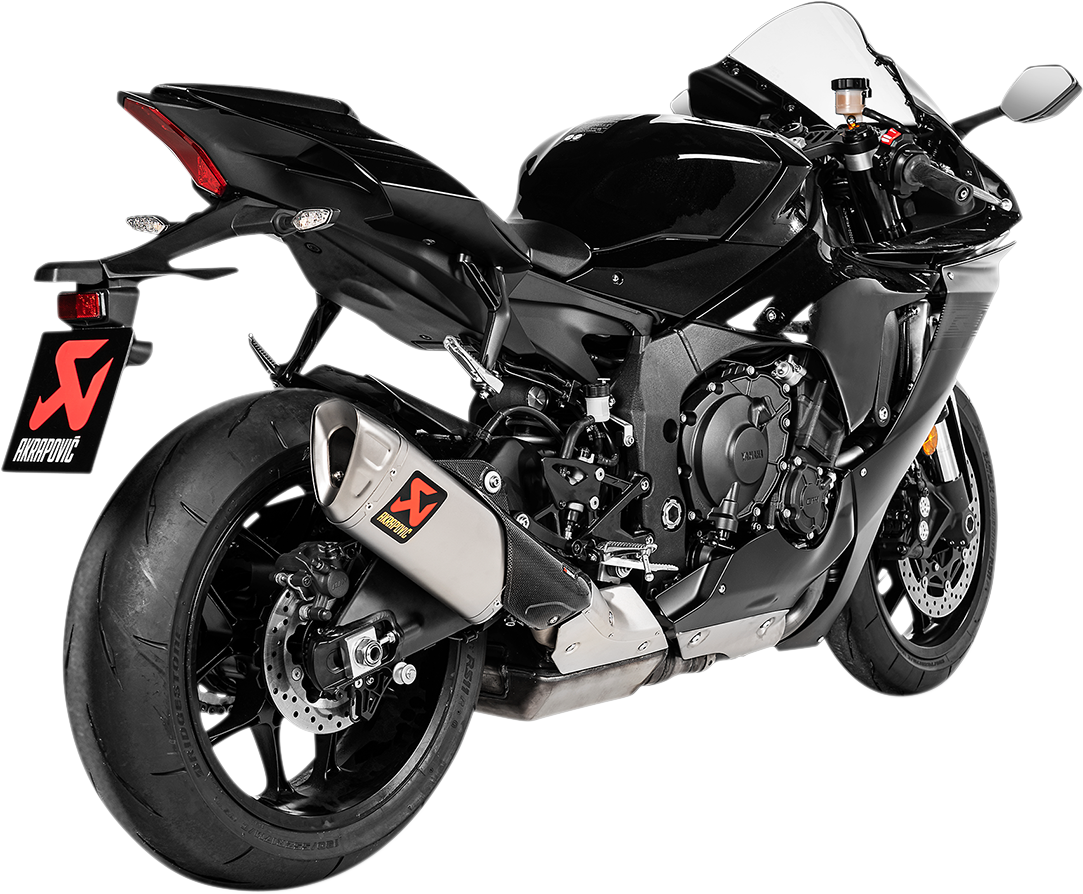 AKRAPOVIC Titanium Muffler - YZF-R1 S-Y10SO18-HAPLT