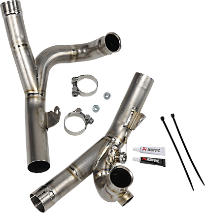 AKRAPOVIC 4-into-2-into-2 Collector - Titanium C-Y17SO1T/1