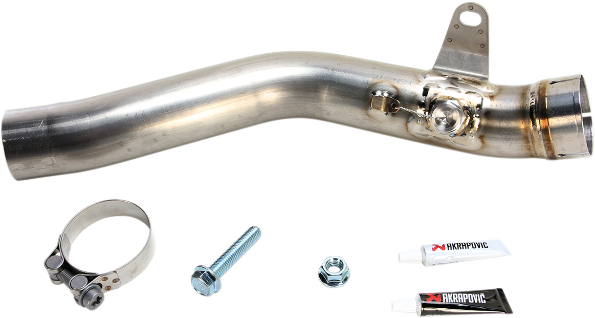 AKRAPOVIC Link Pipe - Titanium L-K10SO5/1
