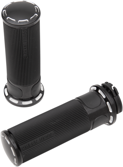 ARLEN NESS Slot Track Grips - Cable - Black 07-301