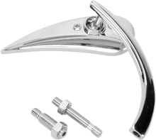 ARLEN NESS Mirror - Micro - Rad 2 - Side View - Teardrop - Chrome - Right 13-411