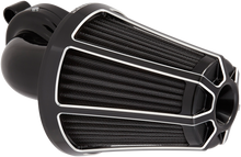ARLEN NESS Monster Sucker Air Cleaner Cover - Beveled - Black 81-104