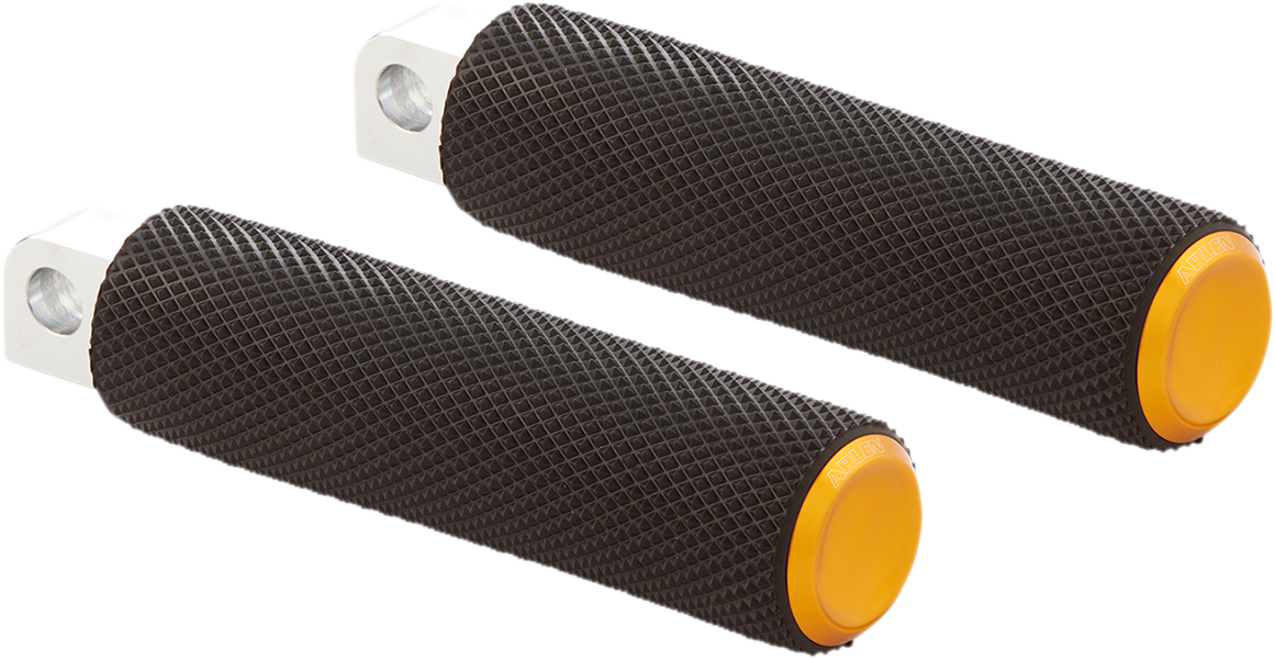 ARLEN NESS Foot Pegs - Knurled - Gold 07-939