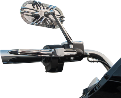 ARLEN NESS Mirror - Side View - Caged Series/10 Gauge - Chrome - Right 13-163