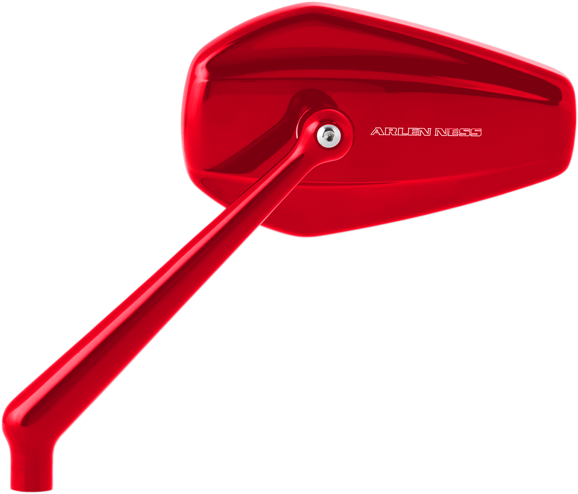 ARLEN NESS Mirror - Mini/Stocker - Side View - Hexagon - Red - Right 13-155