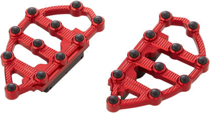 ARLEN NESS MX Passenger Floorboards - Red 06-898