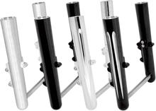 ARLEN NESS Fork Legs - Chrome - Smooth - Dual Disc - '08-'13 FLT 06-500