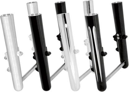 ARLEN NESS Fork Legs - Chrome - Smooth - Dual Disc - '08-'13 FLT 06-500