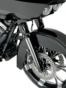 ARLEN NESS Fork Legs - Black Anodized - Deep Cut - Dual Disc - '08-'13 FLT 06-511