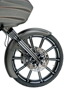 ARLEN NESS Fork Legs - Black Anodized - Deep Cut - Dual Disc - '00-'07 FLT 06-513