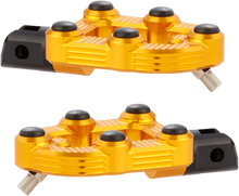 ARLEN NESS MX Foot Pegs - Driver - Gold 07-935