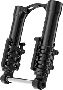 ARLEN NESS Fork Legs - 49 mm - Black Anodized - For Factory Brake Caliper 120-002