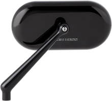 ARLEN NESS Mirror - Side View - Oval - Black - Left 13-170