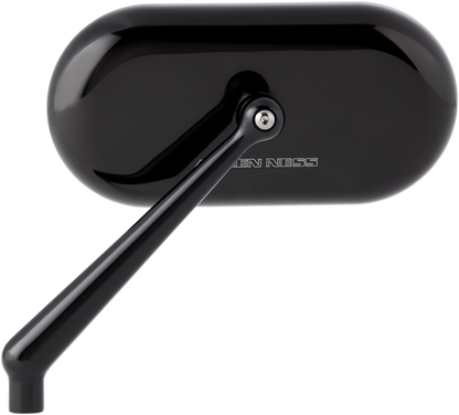 ARLEN NESS Mirror - Side View - Oval - Black - Left 13-170