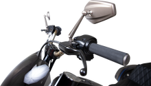 ARLEN NESS Mirror - Mini Stocker - Side View - Oval - Titanium - Left 13-168